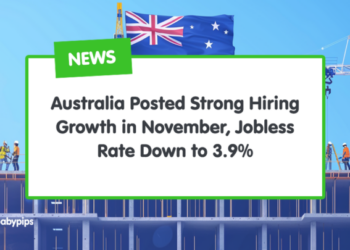 Australia Sees Robust Hiring Surge in November, Unemployment Drops to 3.9%