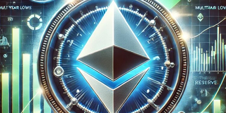 Ethereum Reserves Plunge to Multi-Year Lows—Is a Bull Run Imminent?