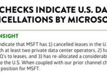 Check Out the TD Data Center Note That’s Creating a Buzz